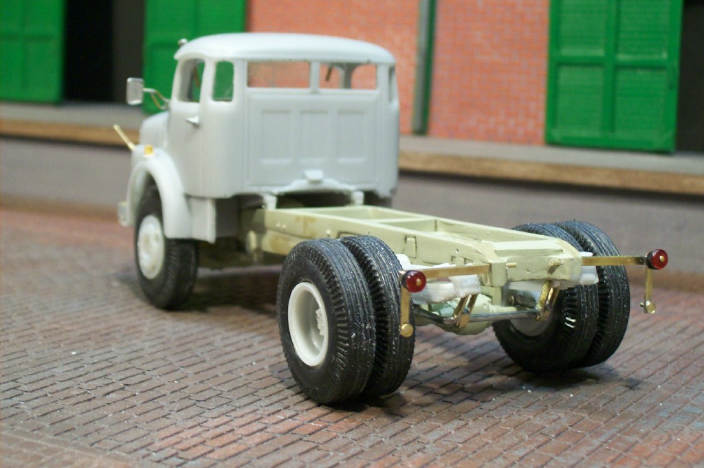 Viele Details an Fahrerhaus und Fahrgestell Viele Details an Fahrerhaus und Fahrgestell