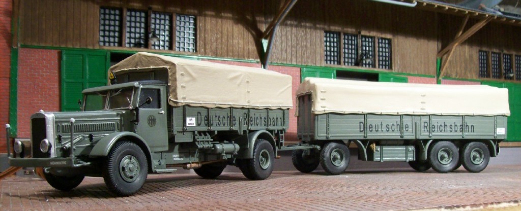 Faun L600 D67 in Reichsbahn Ausführung von Fernkraft