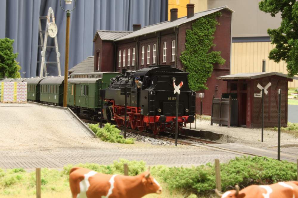 BR 86 kurz vor der Abfahrt BR 86 kurz vor der Abfahrt