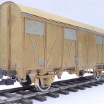 GS 213 Prototyp, unlackiert mit geschlossenen Lüfterklappen