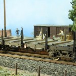Ein Rungenwagen preußischer Bauart, nach Zeichnung gebaut Ein Rungenwagen preußischer Bauart, nach Zeichnung gebaut