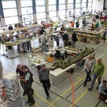 Mehrzweckhalle Stromberg mit Modularrangements und Kleinserienständen