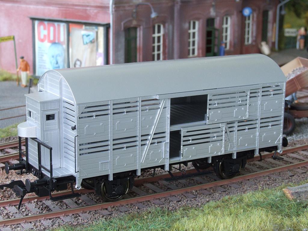 Verschlagwagen V23 mit Bremserhaus Verschlagwagen V23 mit Bremserhaus