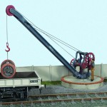 Der "Yard Crane" als kleiner Ladekran kann auch auf deutschen Anlagen Verwendung finden. Der "Yard Crane" als kleiner Ladekran kann auch auf deutschen Anlagen Verwendung finden.
