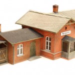 Bahnhof Weingarten als Kartonmodell von Stangel Bahnhof Weingarten als Kartonmodell von Stangel
