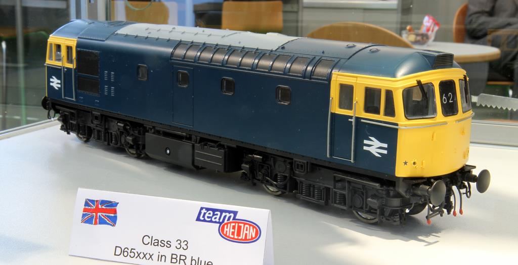 Heljan Class 33 in Britsh Rail Blue