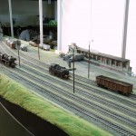 Das Spur0 Team Ruhr-Lenne überraschte mit einem großzügigen 10 Meter langen Bahnhof im Bogen, der in gerade mal drei Monaten entstanden ist.
