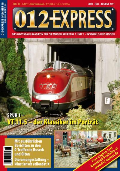 Titel 012 Express Ausgabe 18 für Juni bis August 2011 Titel 012 Express Ausgabe 18 für Juni bis August 2011