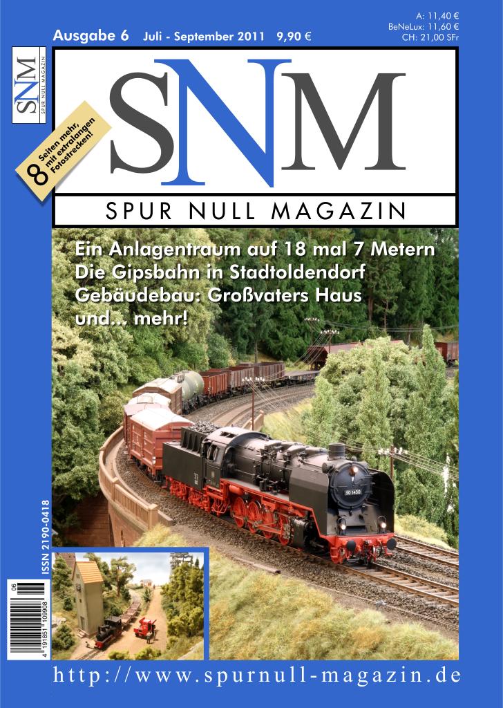 Titel Spur Null Magazin Ausgabe 6: Juli-September 2011