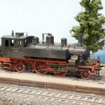 Fertiggestellte und gealterte D XII / BR 73 039