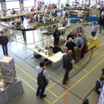 Schmalspur und Regelspurmodule in der Mehrzweckhalle in Stromberg