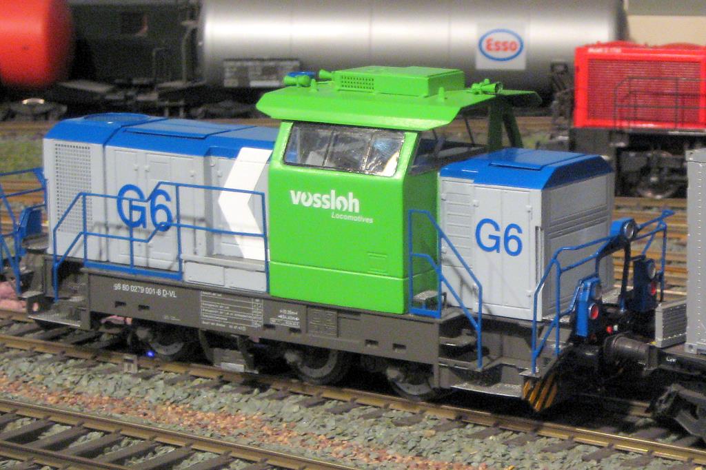 Dreiachsige Rangierlok Vossloh G6