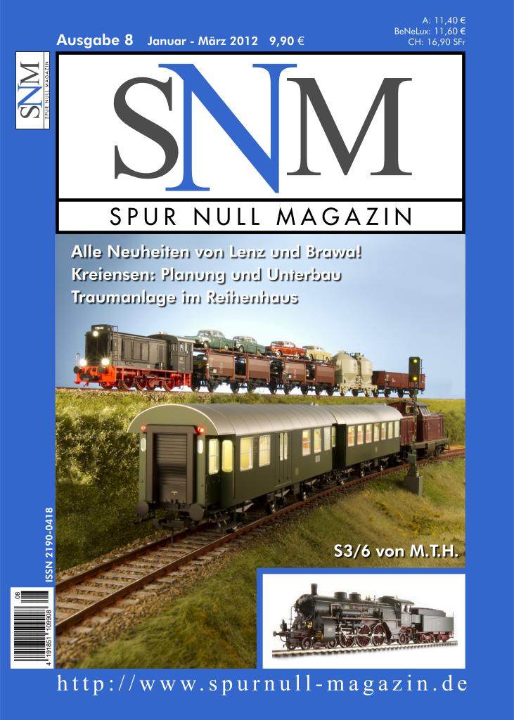 Spur Null Magazin, Ausgabe 8, Januar bis März 2012