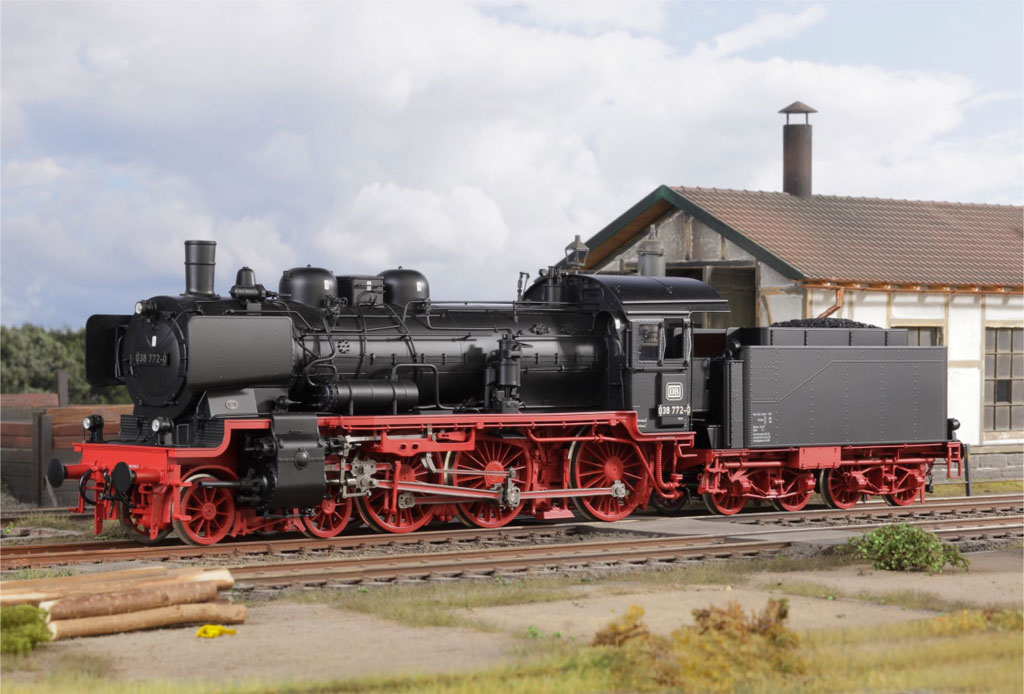 Geplante BR 38 (Abb. Spur 1 Modell) Geplante BR 38 (Abb. Spur 1 Modell)