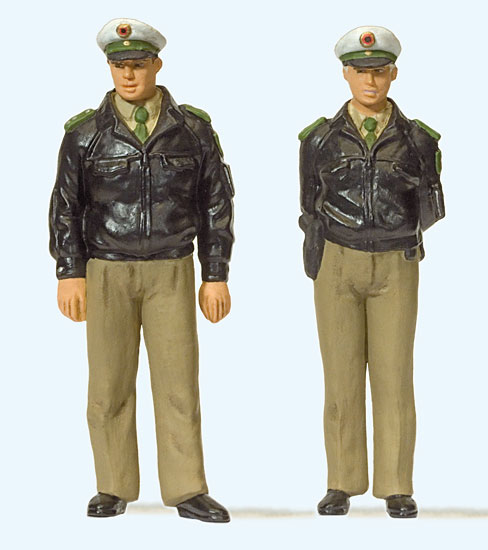 Preiser Polizisten mit "klassischen" Uniformen Preiser Polizisten mit "klassischen" Uniformen