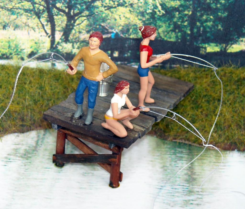 Drei neue Angler Figuren von Paulo Drei neue Angler Figuren von Paulo