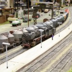 Anlage des des Spur0 Team Ruhr-Lenne auf der Ausstellung in Buseck