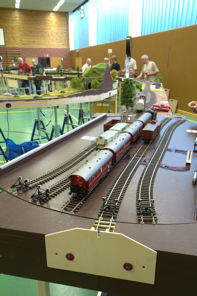 Der Dreh-Fiddleyard bildet einen Endpunkt des Arrangements. Der Dreh-Fiddleyard bildet einen Endpunkt des Arrangements.