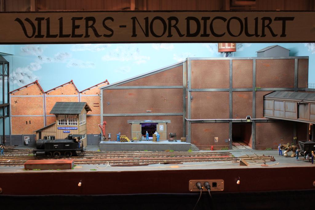 Viel Betrieb auf kleinen Anlage „Villers Nordicourt“