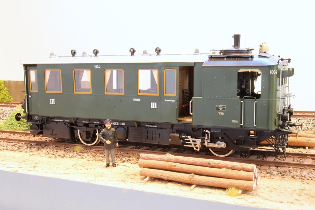 Dampftriebwagen von Fine Arts (Abb. Spur 1 Modell)