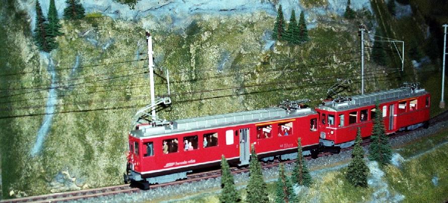 Bernina Bahn von Rudolf Mertes. Foto: Rudolf Mertes