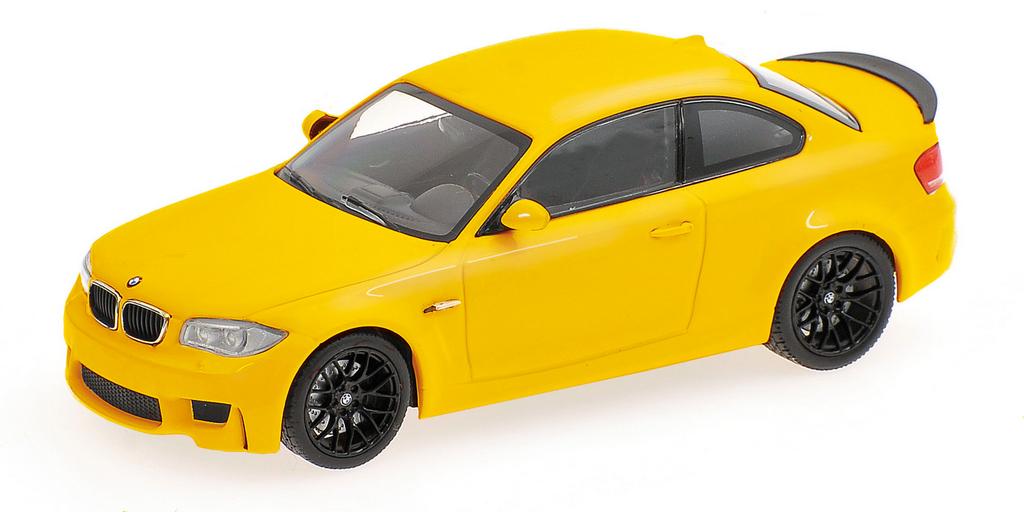 BMW 1er Coupe gelb