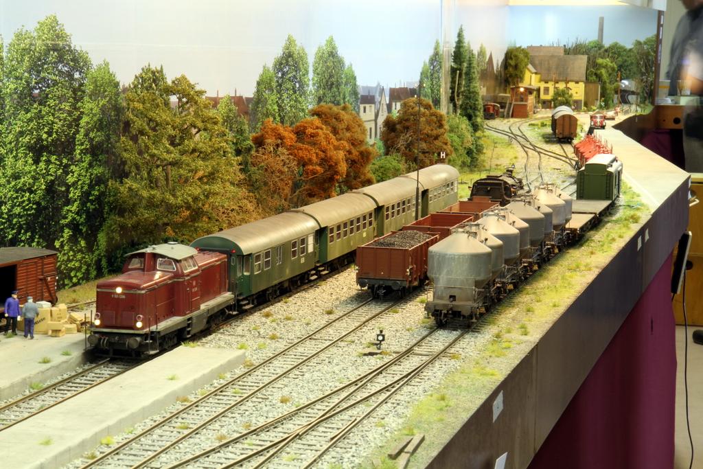 Die lange Segmentanlage wurde inzwischen vergrößert.