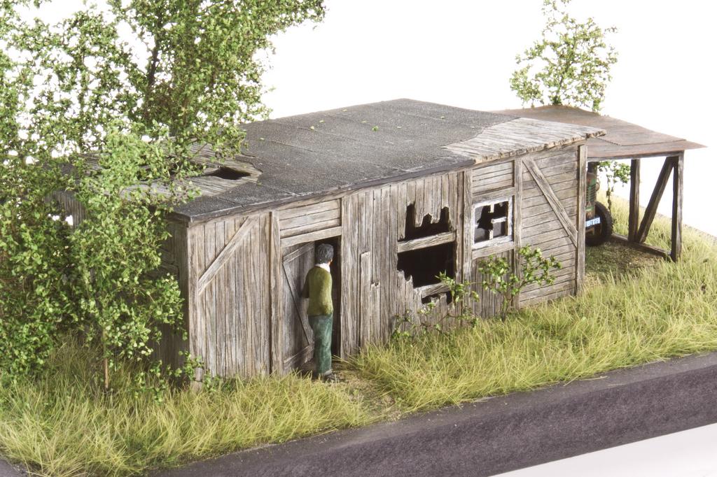 Verfallener Schuppen von Müllers Bruchbuden