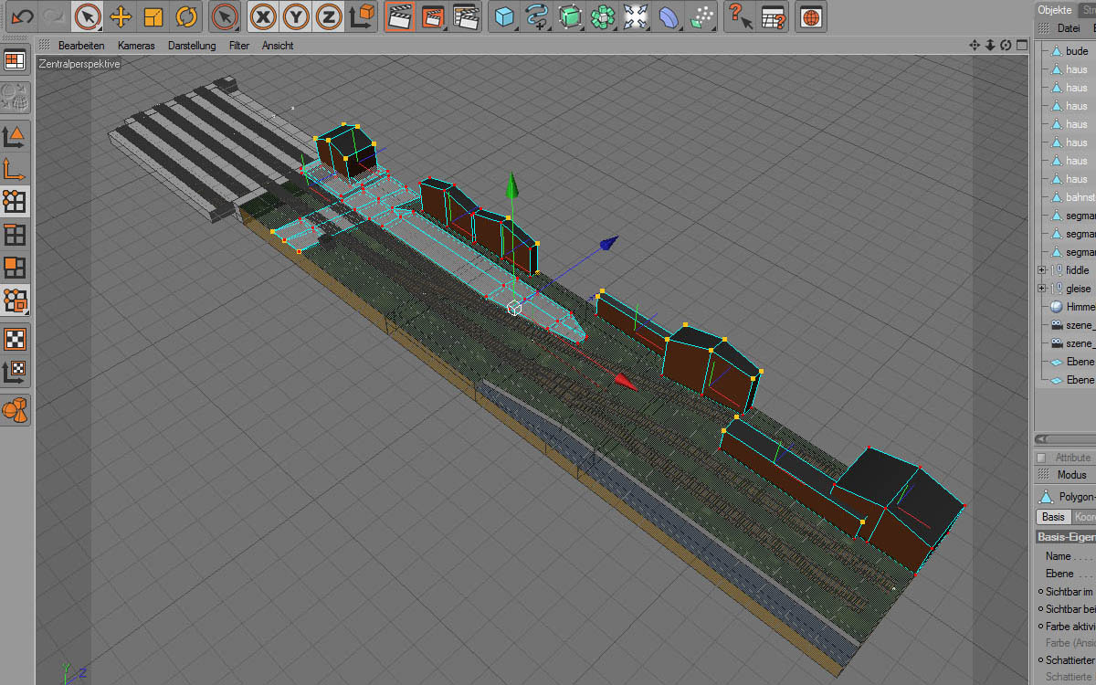 KM1 Glaskasten mit Rauch