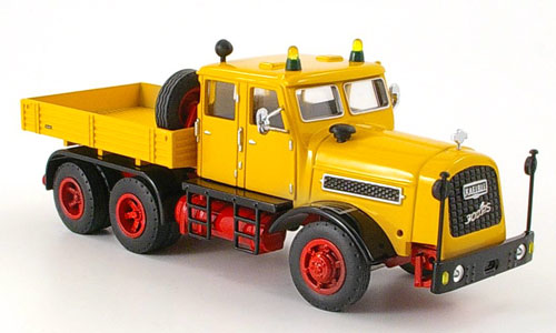 Camion Miniature NZG 1:50 Kaelble KDV 22 Z 8 T Bleu - Edition Limitée Métal - Allemagne