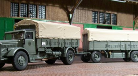 Faun L600 D67 in Reichsbahn Ausführung von Fernkraft