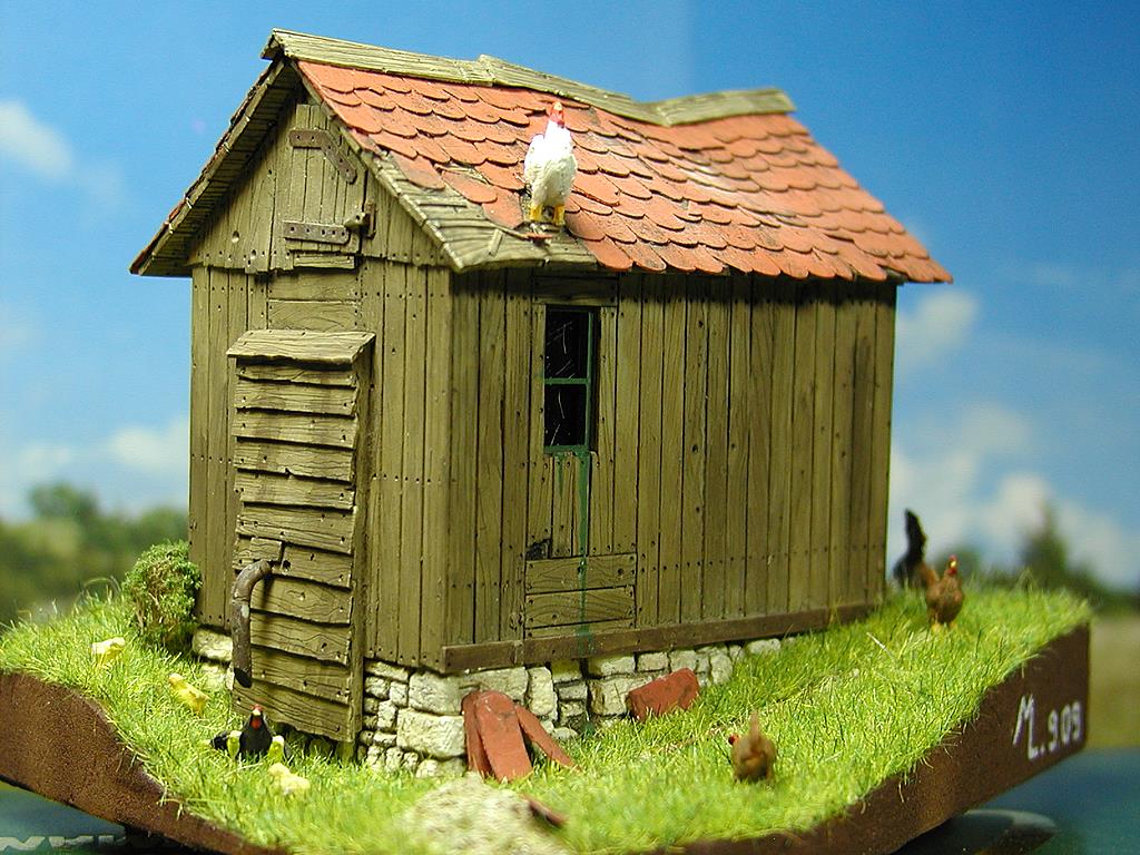 Holzhütte von Modellbau Luft