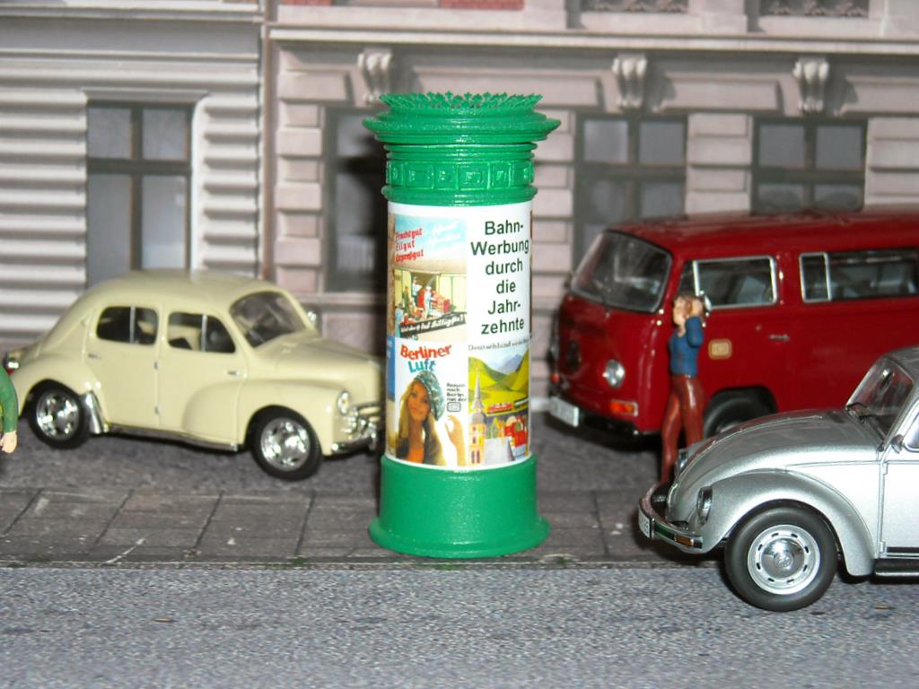 Historische Litfasssäule von Paulo