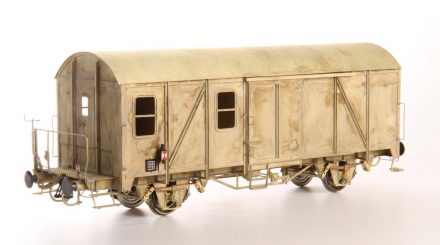 Güterzugbegleitwagen Pwghs 54 mit Bremserbühne