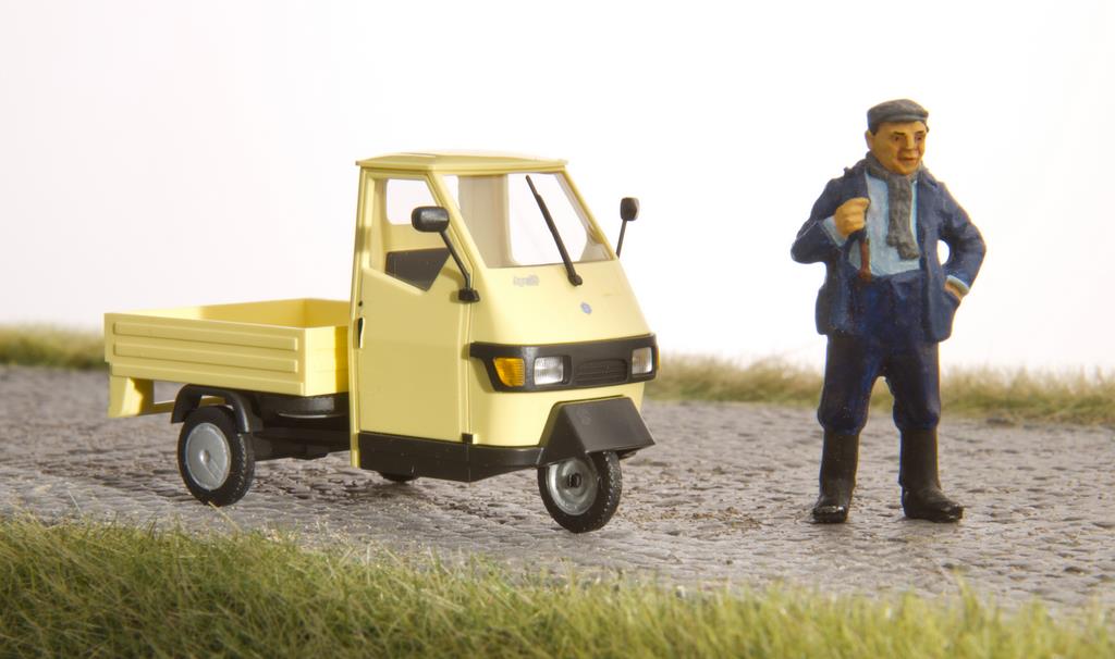 Ein kleiner Transporter für Stadt und Land: Die Piaggio Ape 50