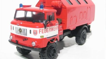 Ifa W50 Feuerwehr mit Kofferaufbau