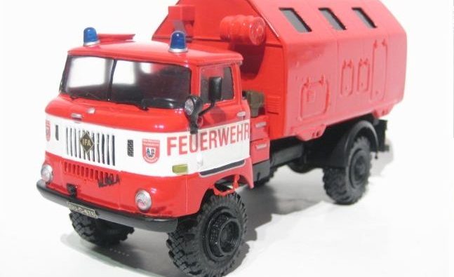 Ifa W50 Feuerwehr mit Kofferaufbau
