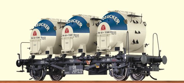 BTs 30 Behältertragwagen mit Südzucker Behältern