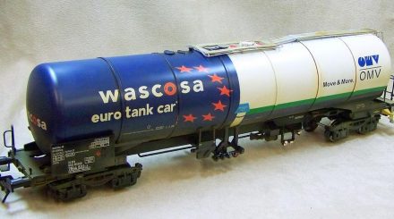 Wascosa Kesselwagen von M.T.H. verschmutzt