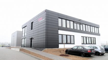 Das neue Lenz Firmengebäude in Gießen