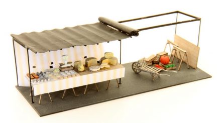Belle Epoche Käse-Marktstand