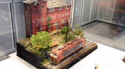 Diorama auf dem NMJ Stand