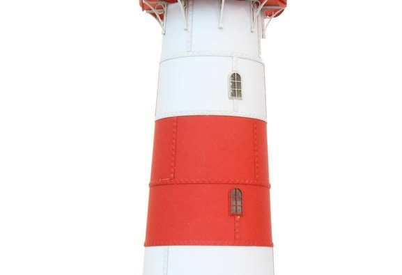 Leuchtturm von Schnellenkamp, von Stangel hergestellt  Schotterverladung, unlackiertes Vorserienmodell
