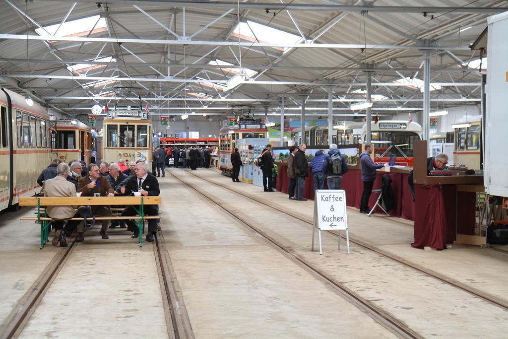 Spur Null Treff im Stassenbahndepot