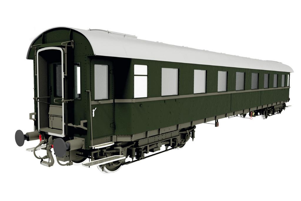 Schnellzugwagen 1. Klasse A4üe-28 der DB, Epoche 3