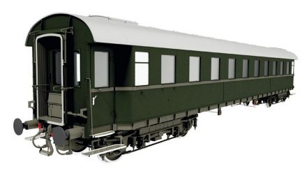 Schnellzugwagen 2. Klasse B4üe-28 der DB, Epoche 3