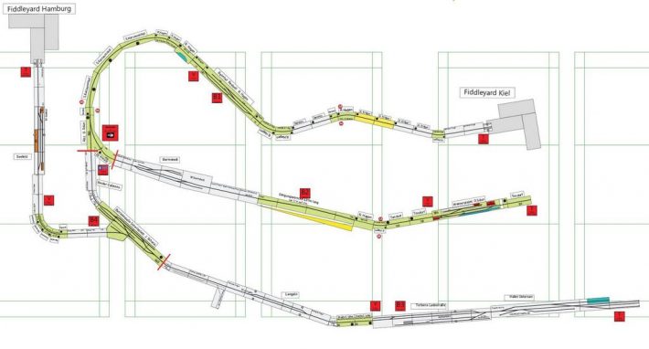 Gleisplan Fahrtreffen Kisdorf Mai 2017