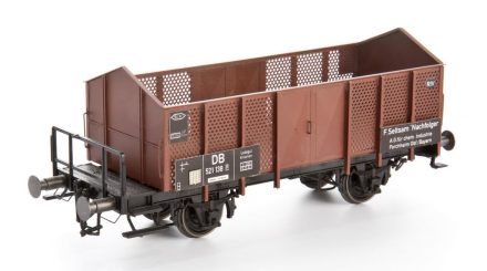 0 Scale Knochenwagen fertig lackiert und beschriftet