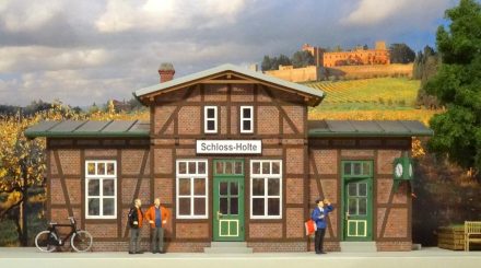 Real Modell Bahnhof Schloss Holte