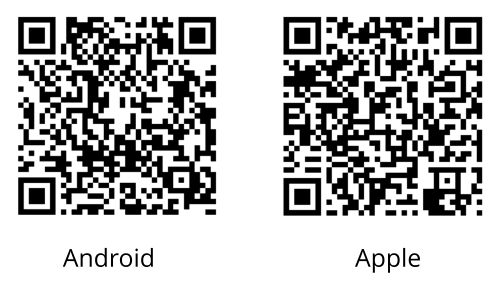 QR Code für die SNM App für Apple und Android